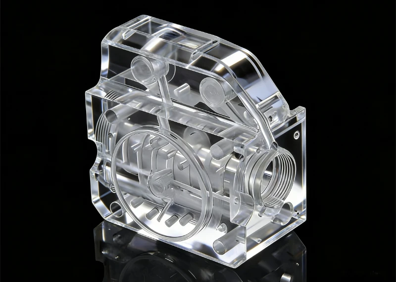 Acryl-CNC-Bearbeitung mechanischer Kunststoffteile